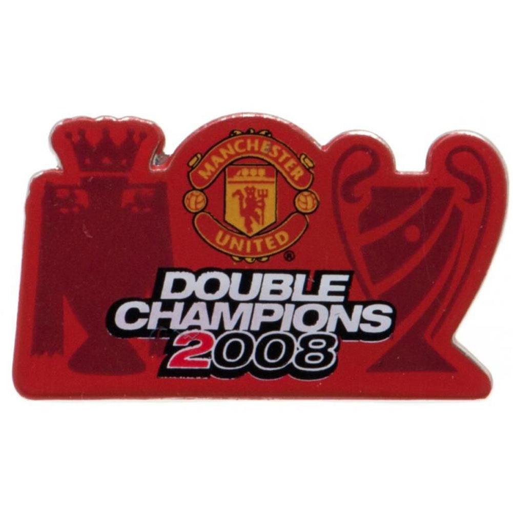 View Manchester United FC Double Champions Badge information