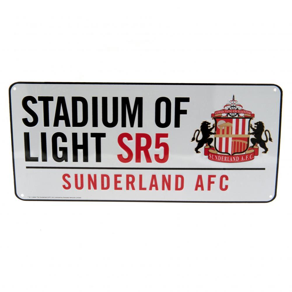 View Sunderland AFC Street Sign information