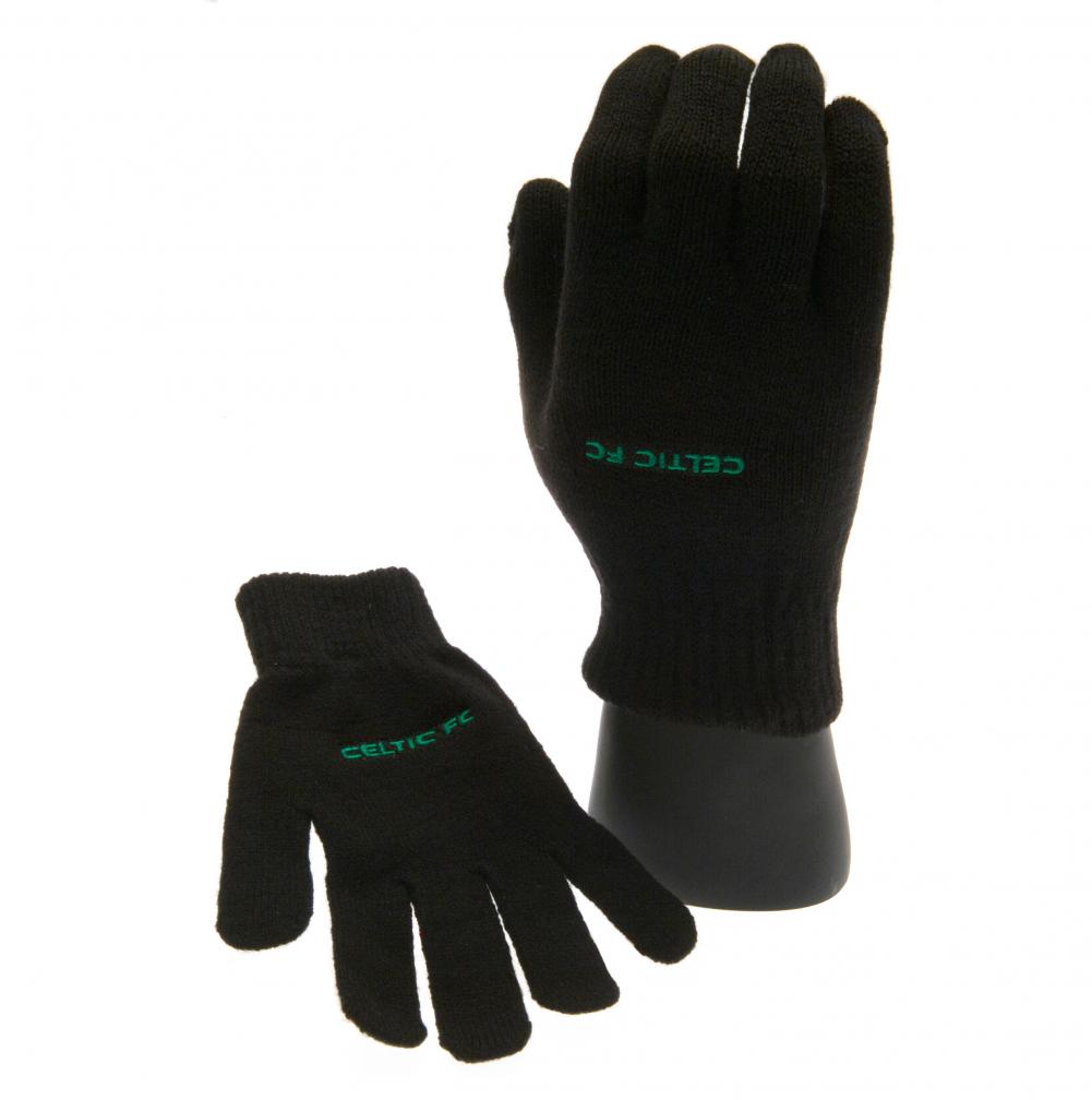 View Celtic FC Knitted Gloves Junior information