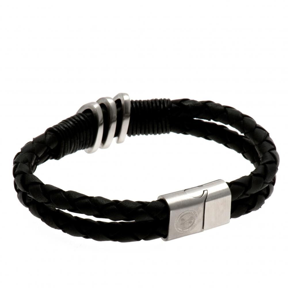 View Celtic FC Leather Bracelet information