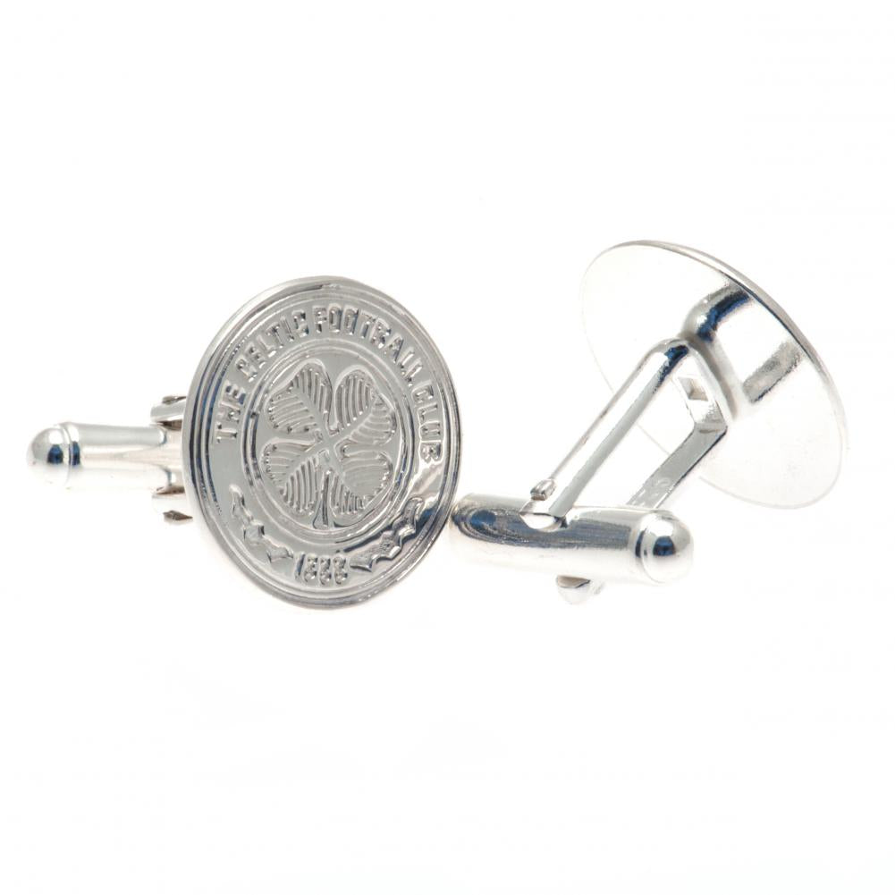 View Celtic FC Sterling Silver Cufflinks information