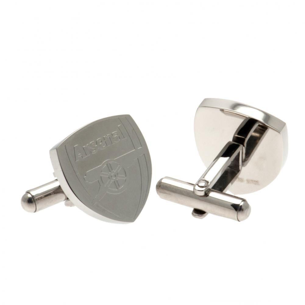 View Arsenal FC Stainless Steel Formed Cufflinks information