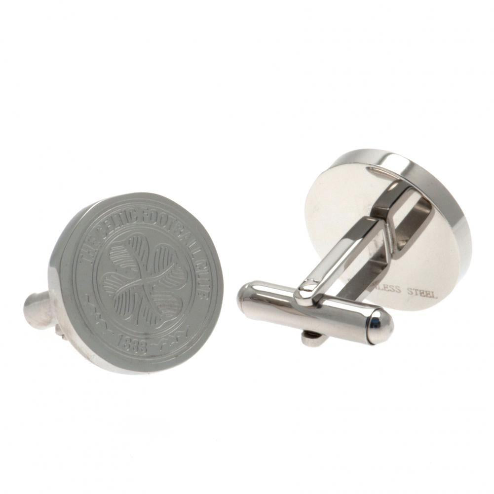 View Celtic FC Stainless Steel Formed Cufflinks information