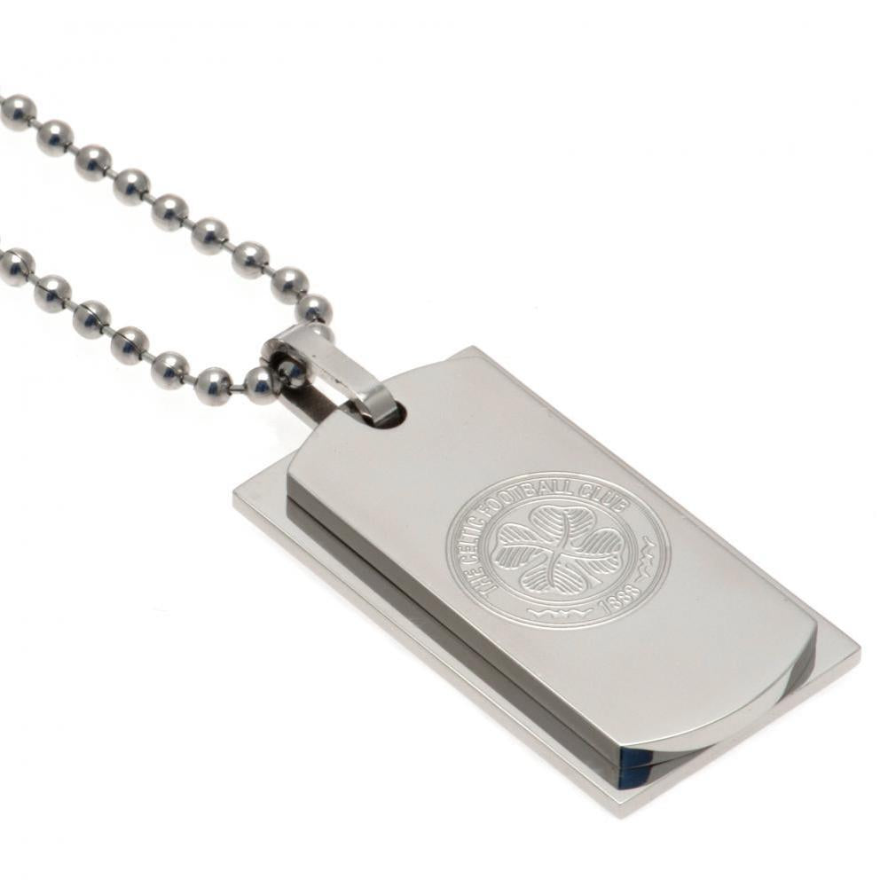 View Celtic FC Double Dog Tag Chain information