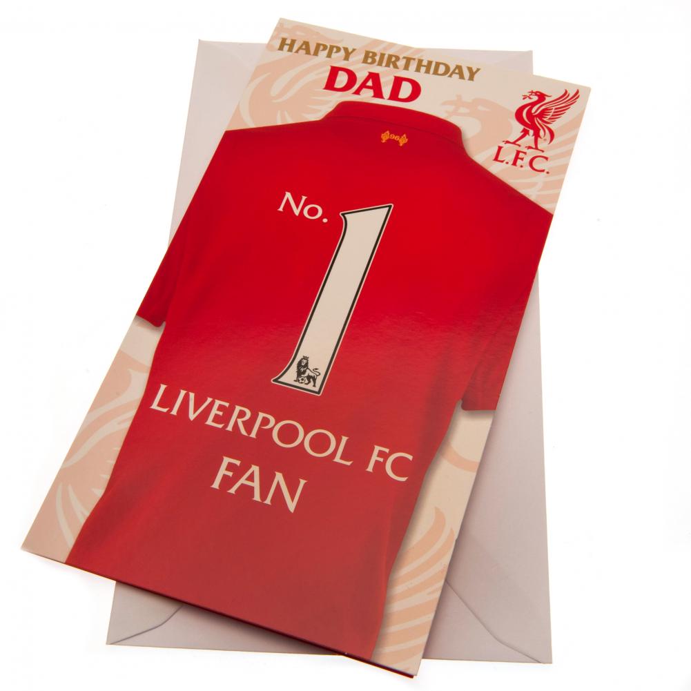 View Liverpool FC Birthday Card Dad information