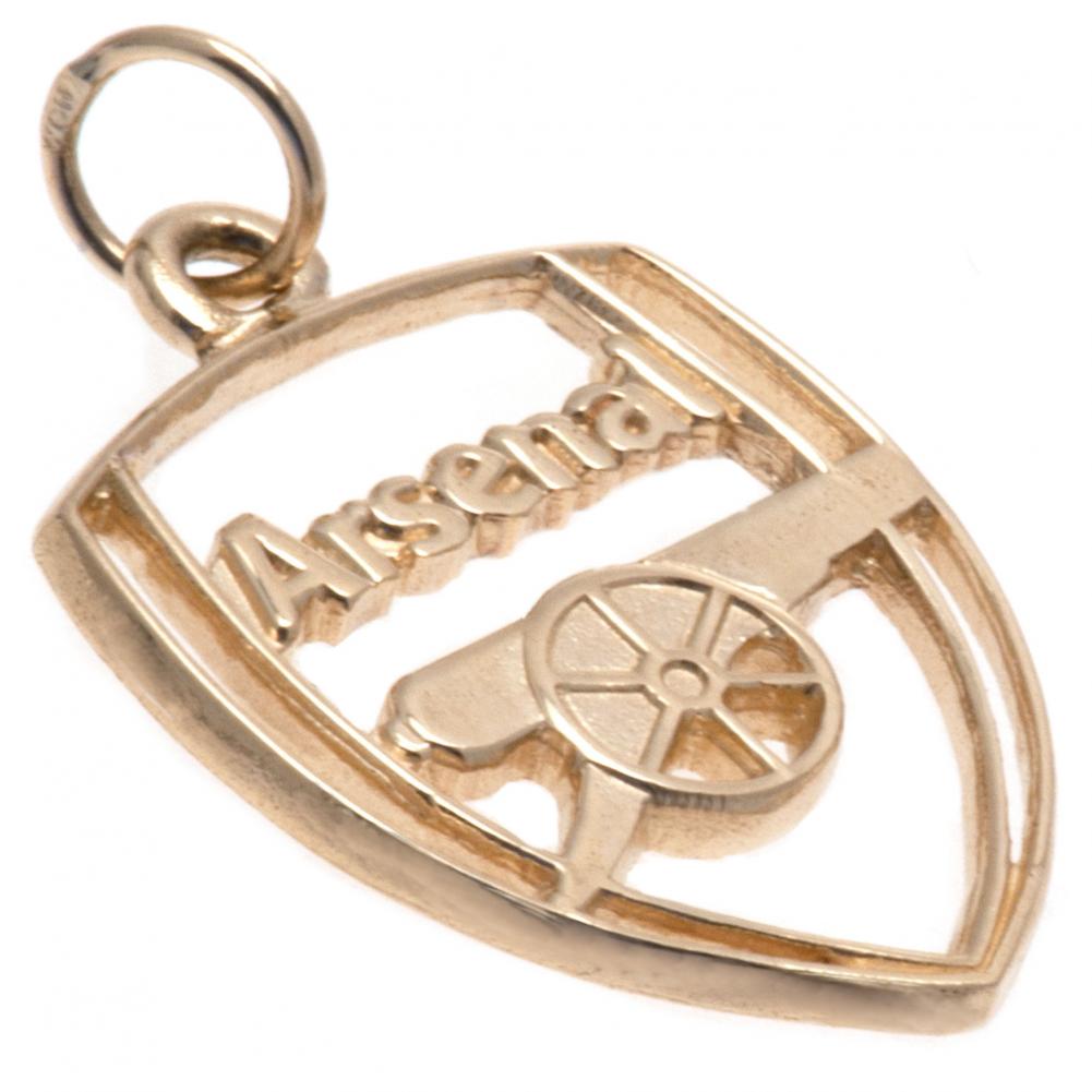 View Arsenal FC 9ct Gold Pendant Crest information