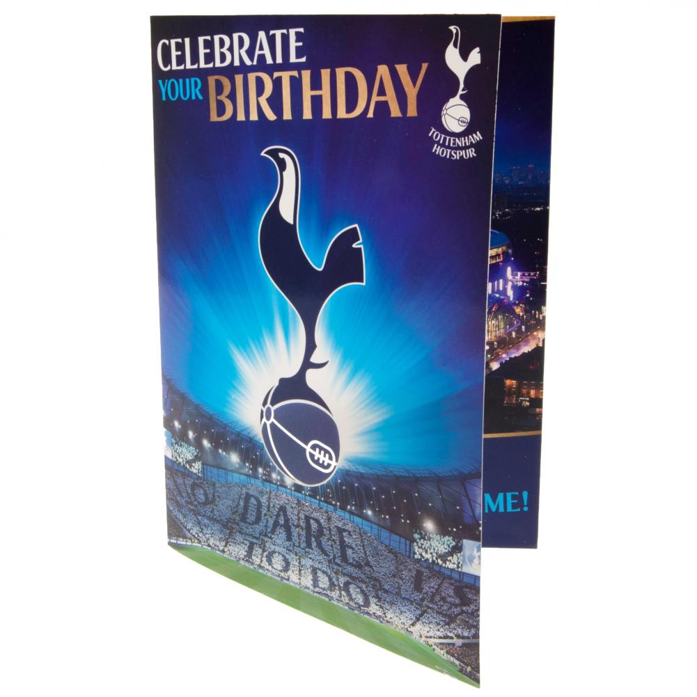 View Tottenham Hotspur FC Musical Birthday Card information