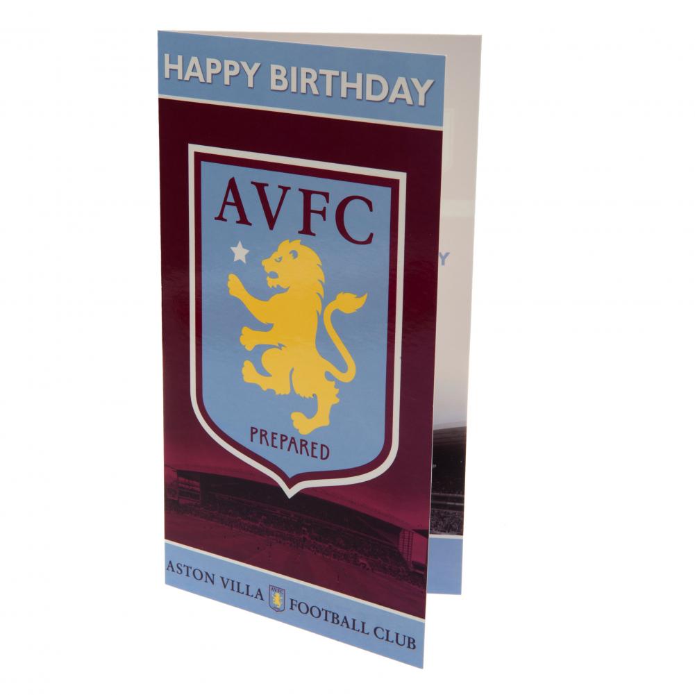 View Aston Villa FC Birthday Card information
