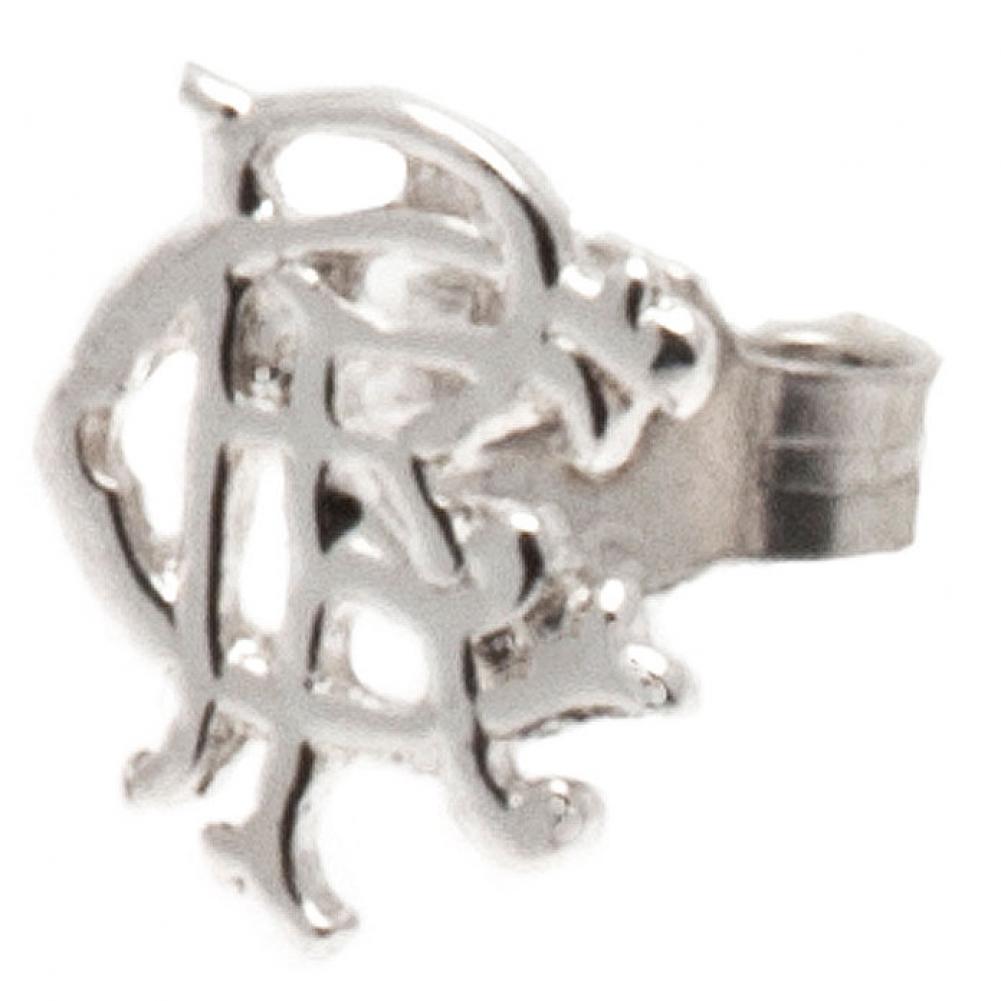 View Rangers FC Scroll Crest Sterling Silver Stud Earring information