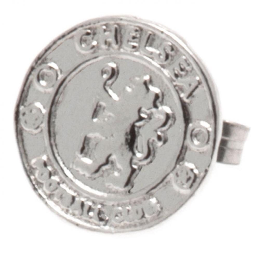 View Chelsea FC Sterling Silver Stud Earring information