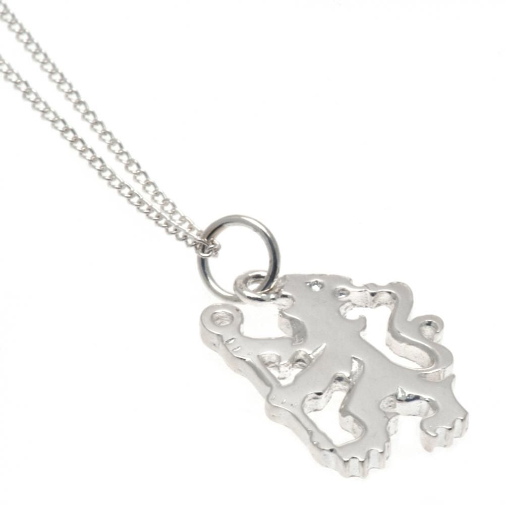 View Chelsea FC Sterling Silver Pendant Chain LN information