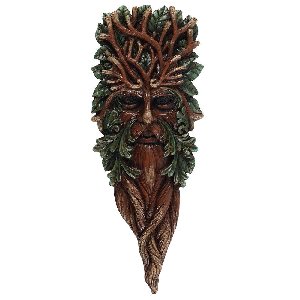 View 42x15cm Green Man Wall Plaque information