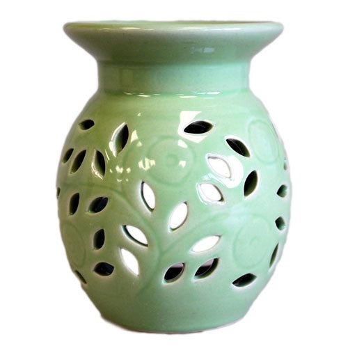 View Floral Oil Burner Lime information