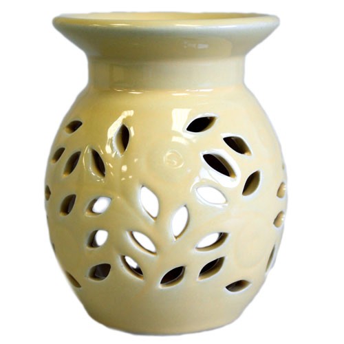 View Floral Oil Burner Orange information