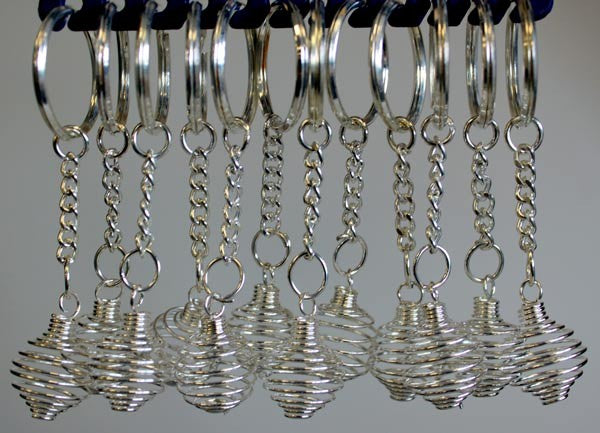 View Spiral Cage Keyrings pack of 12 information