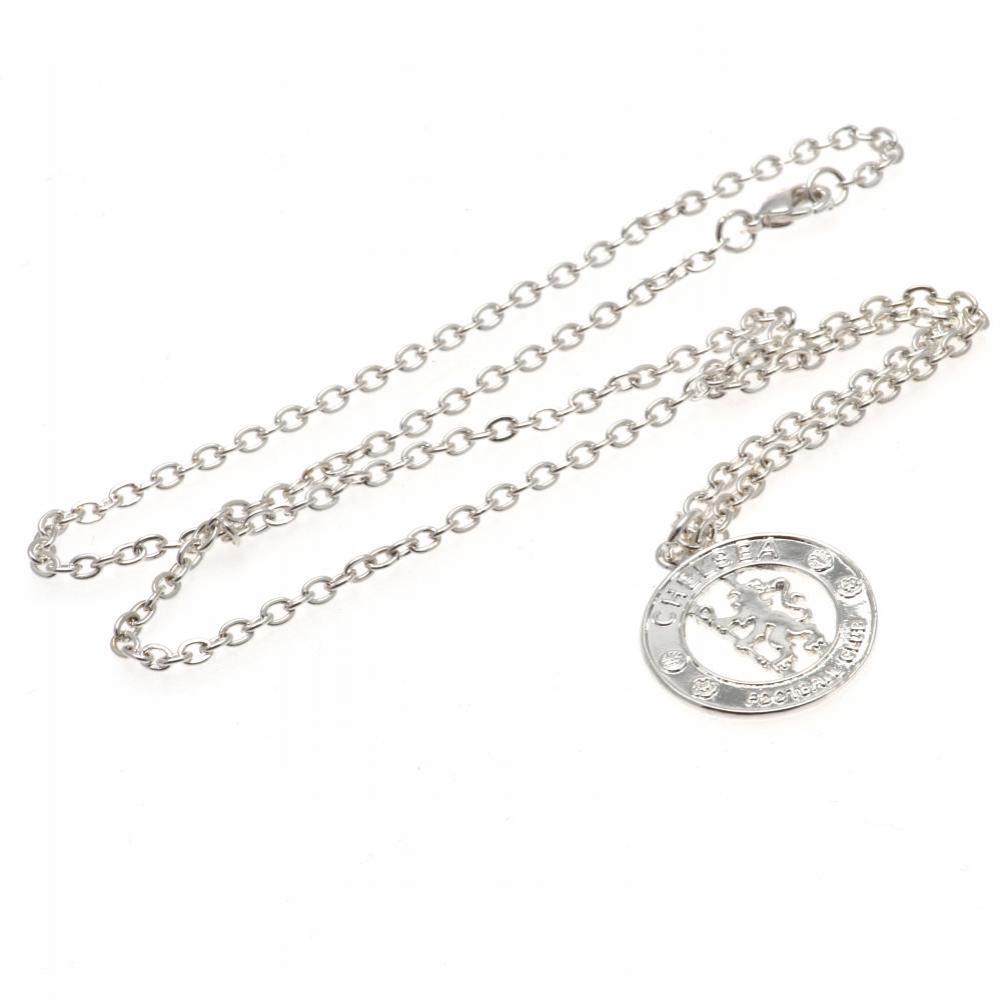 View Chelsea FC Silver Plated Pendant Chain CR information