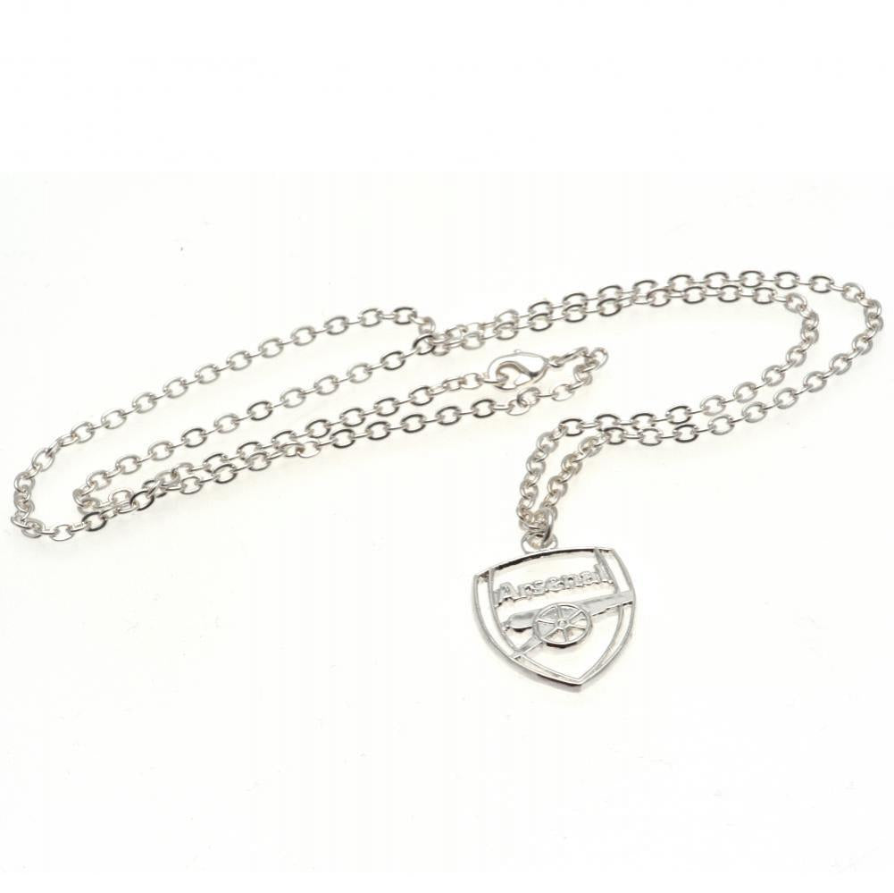 View Arsenal FC Silver Plated Pendant Chain CR information