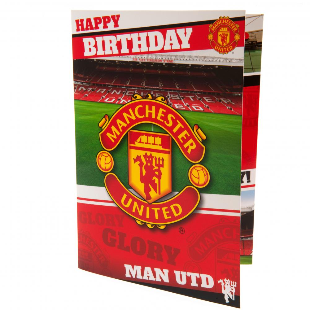 View Manchester United FC Musical Birthday Card information