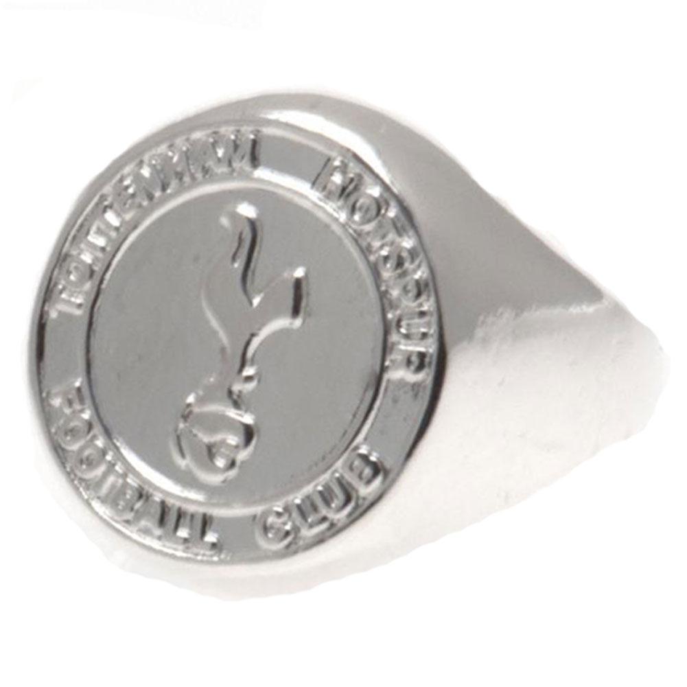 View Tottenham Hotspur FC Silver Plated Crest Ring Medium information