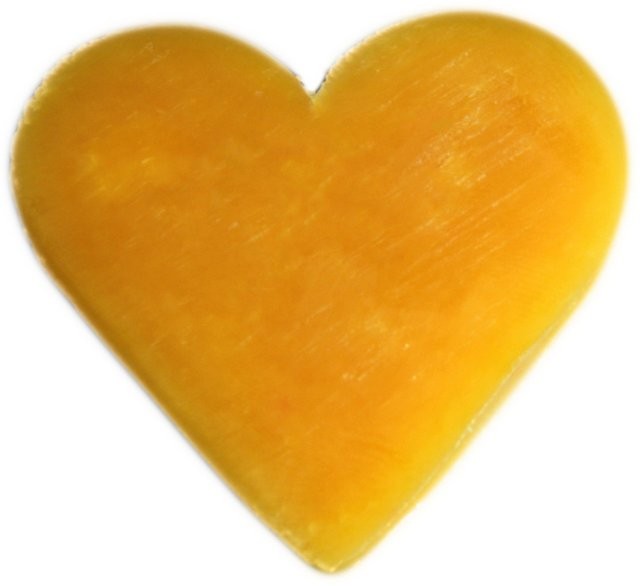 View Heart Guest Soap Orange Warm Ginger information