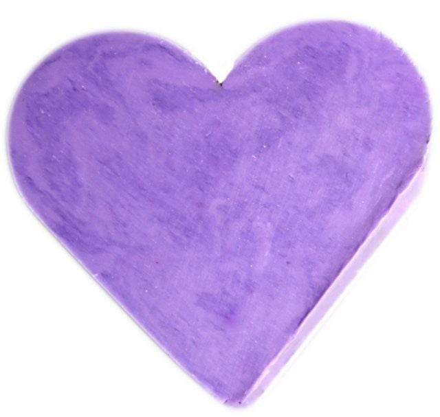 View Heart Guest Soap Lavender information