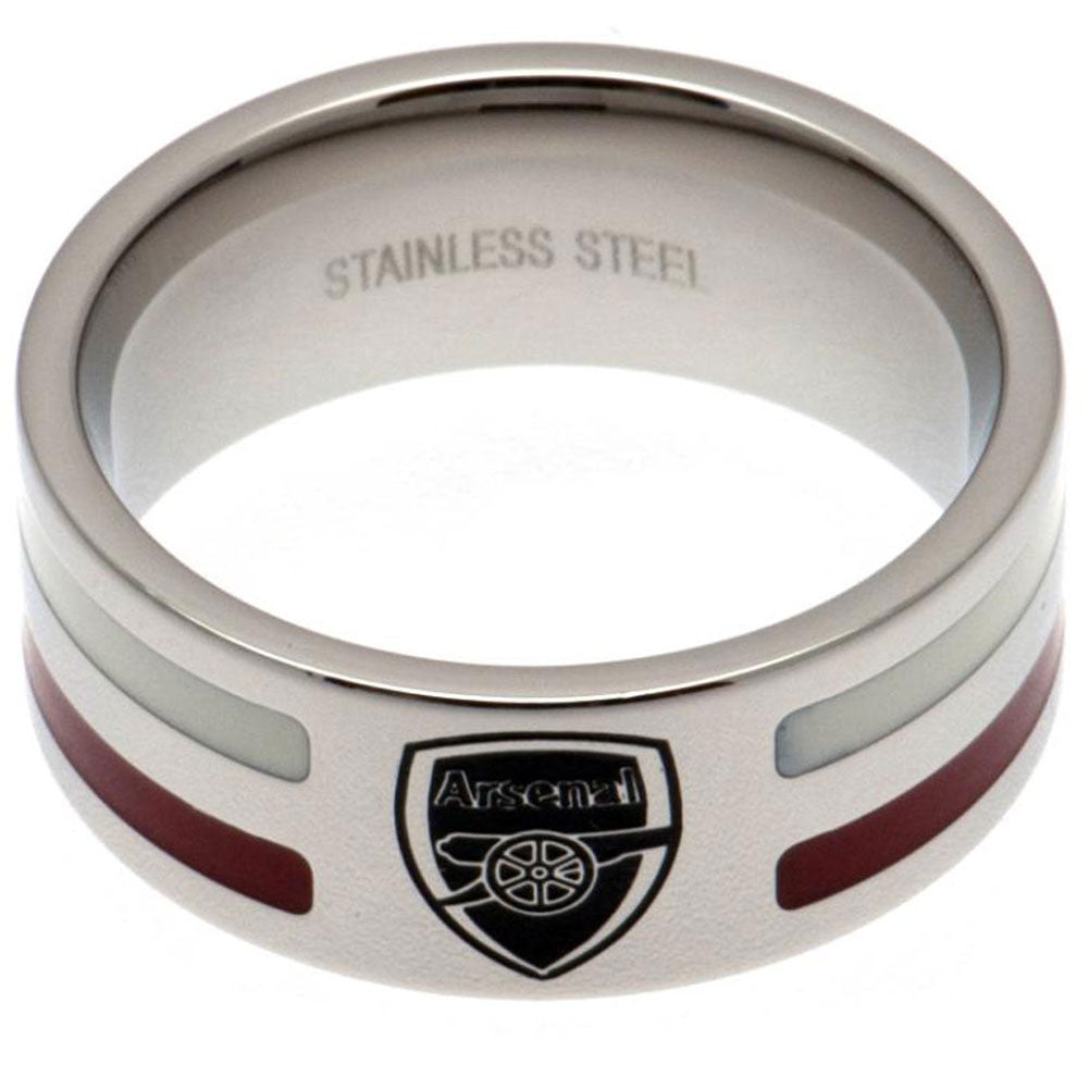 View Arsenal FC Colour Stripe Ring Medium information