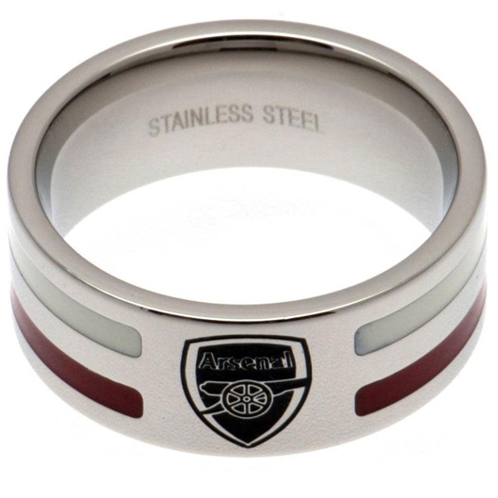 View Arsenal FC Colour Stripe Ring Large information