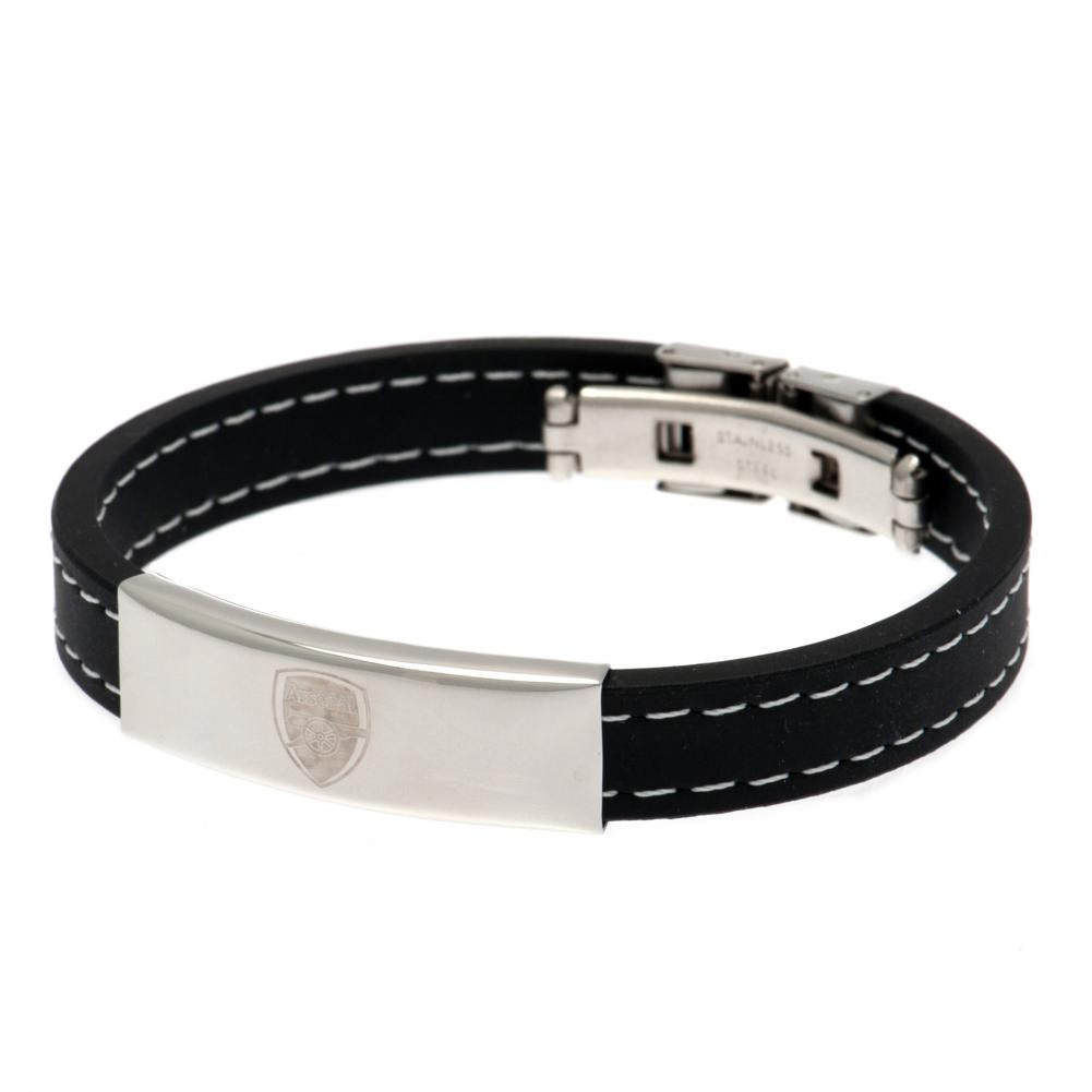 View Arsenal FC Stitched Silicone Bracelet information
