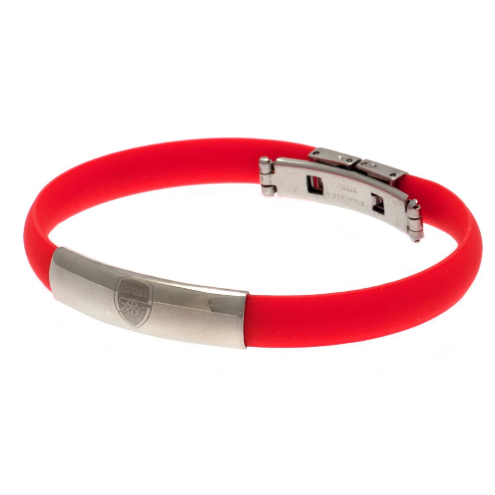 View Arsenal FC Colour Silicone Bracelet information