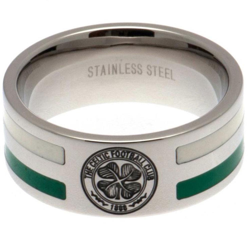 View Celtic FC Colour Stripe Ring Medium information