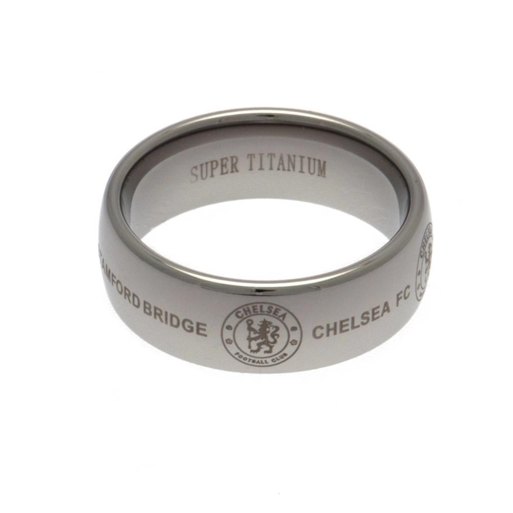 View Chelsea FC Super Titanium Ring Large information