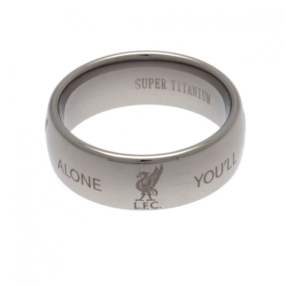 View Liverpool FC Super Titanium Ring Medium information