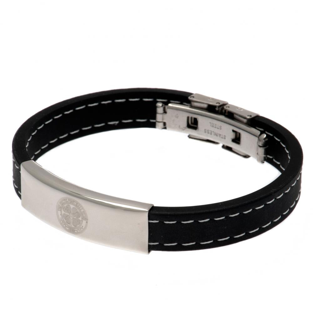 View Celtic FC Stitched Silicone Bracelet information