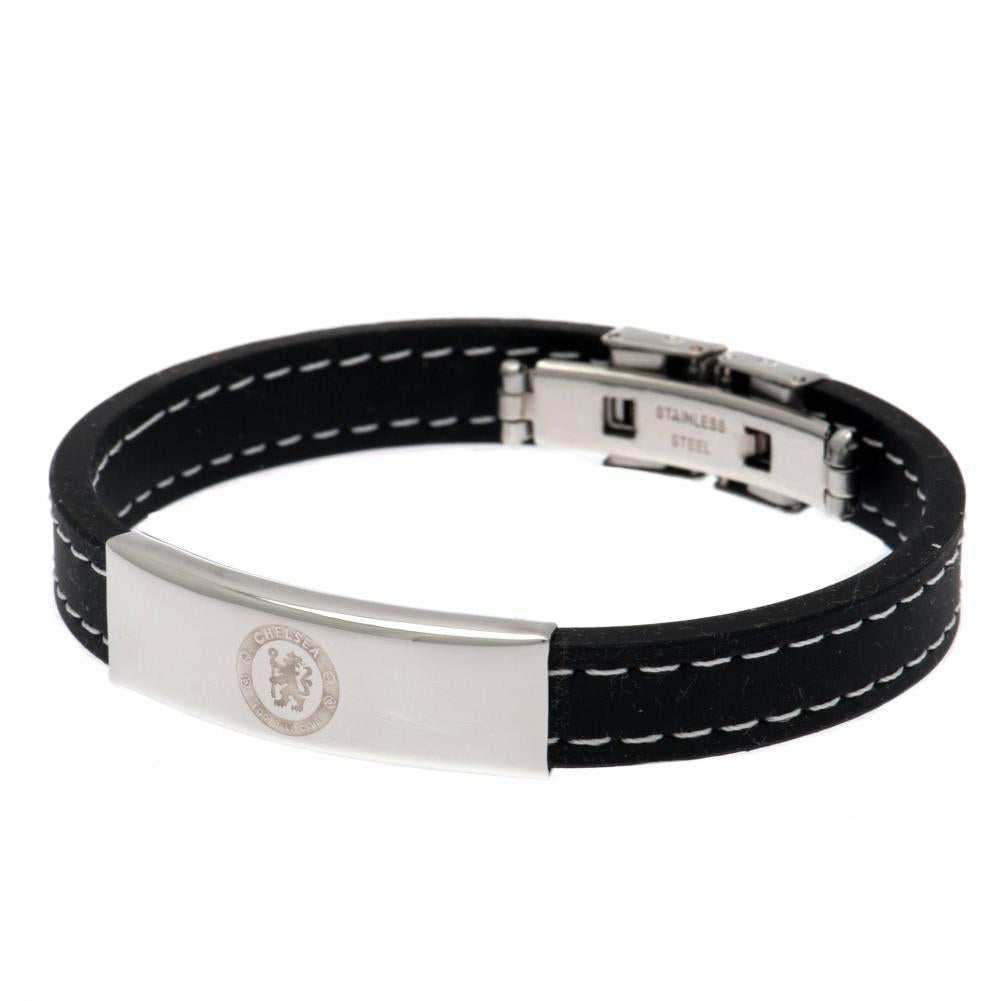 View Chelsea FC Stitched Silicone Bracelet information