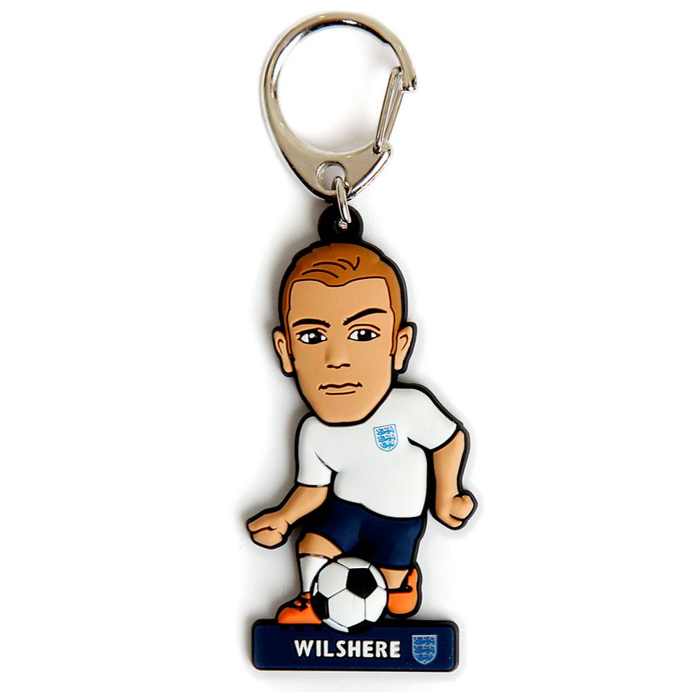 View England FA PVC Keyring Wilshere information