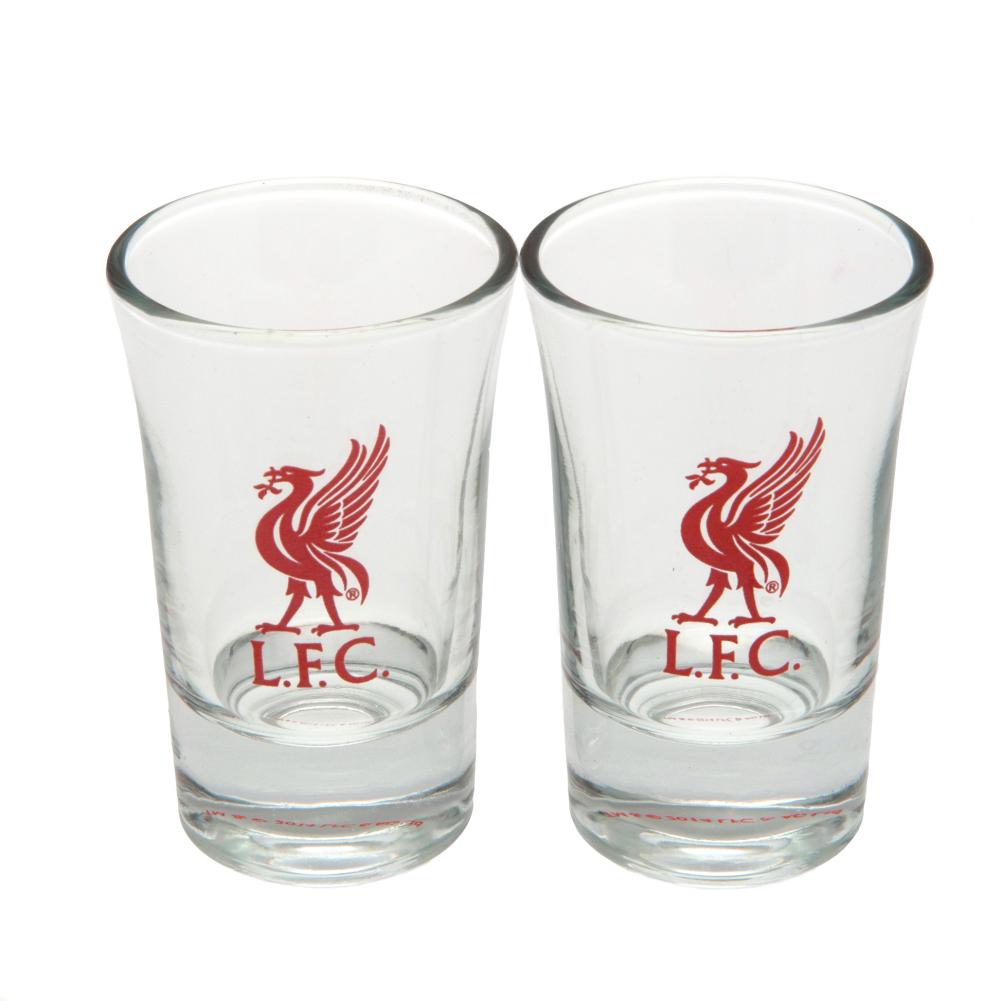 View Liverpool FC 2pk Shot Glass Set information