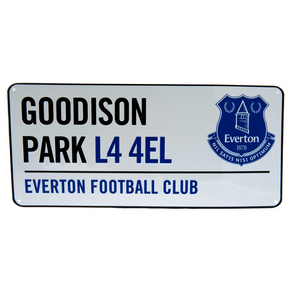 View Everton FC Street Sign information