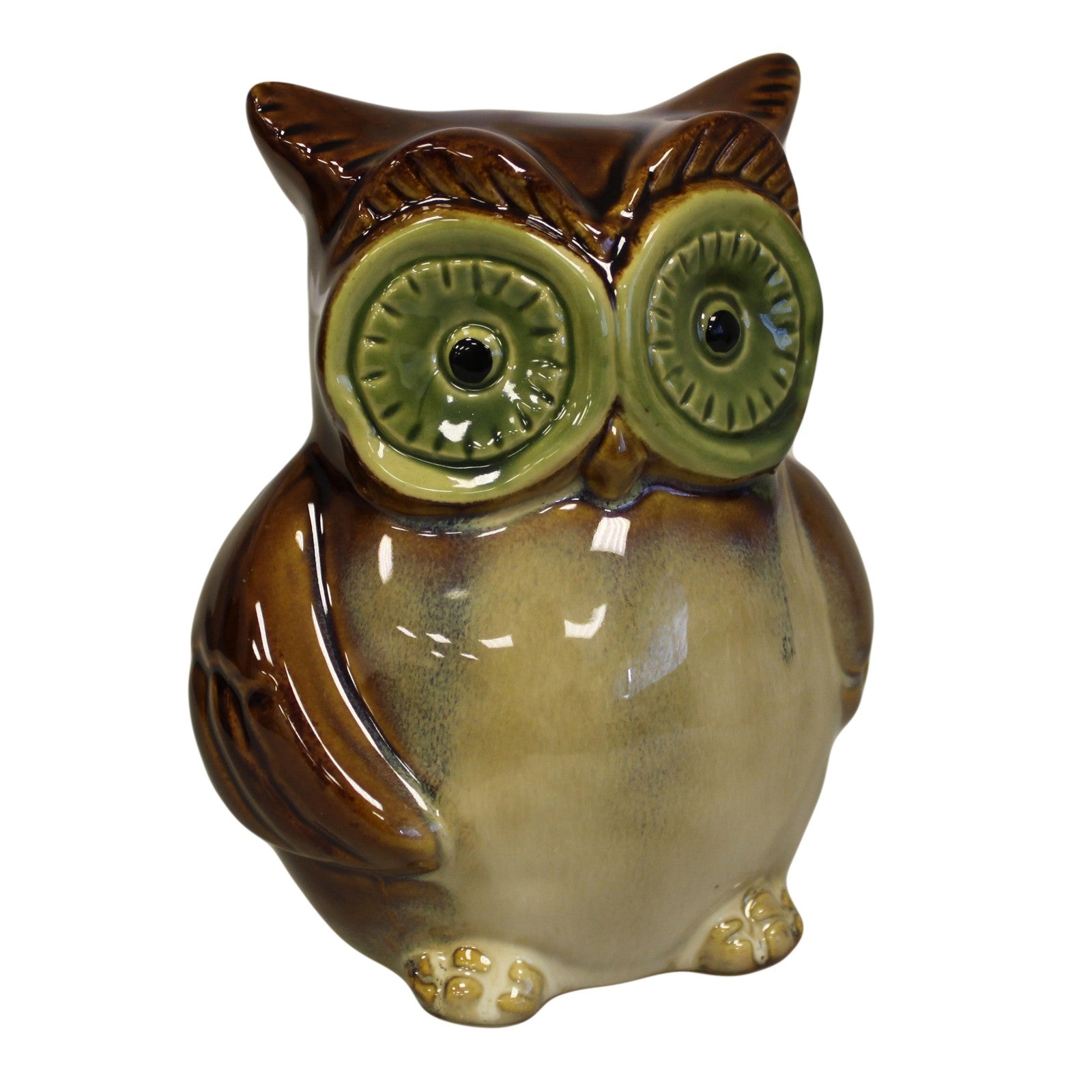 View Ceramic Owl Bank Brown information