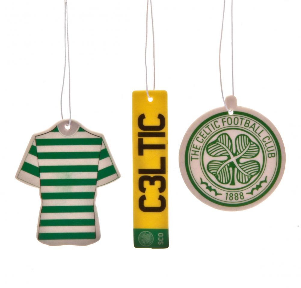 View Celtic FC 3pk Air Freshener information