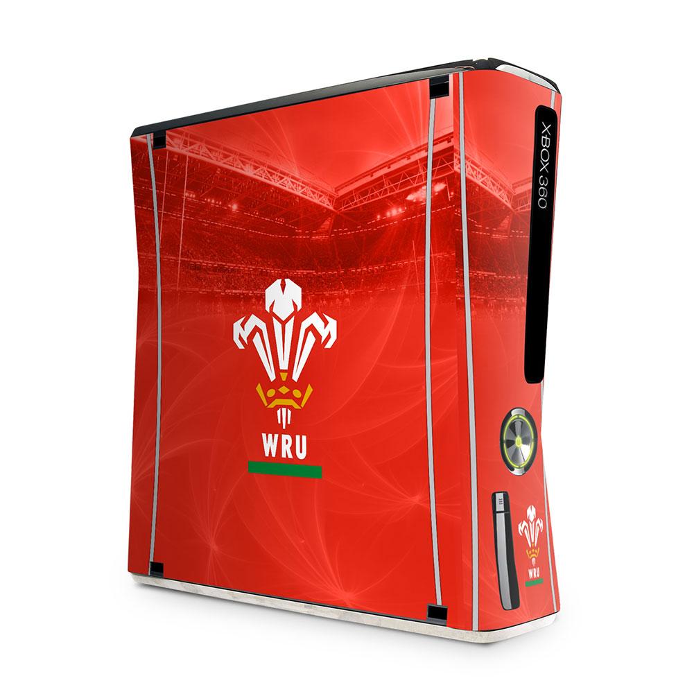 View Wales RU Xbox 360 Console Skin Slim information