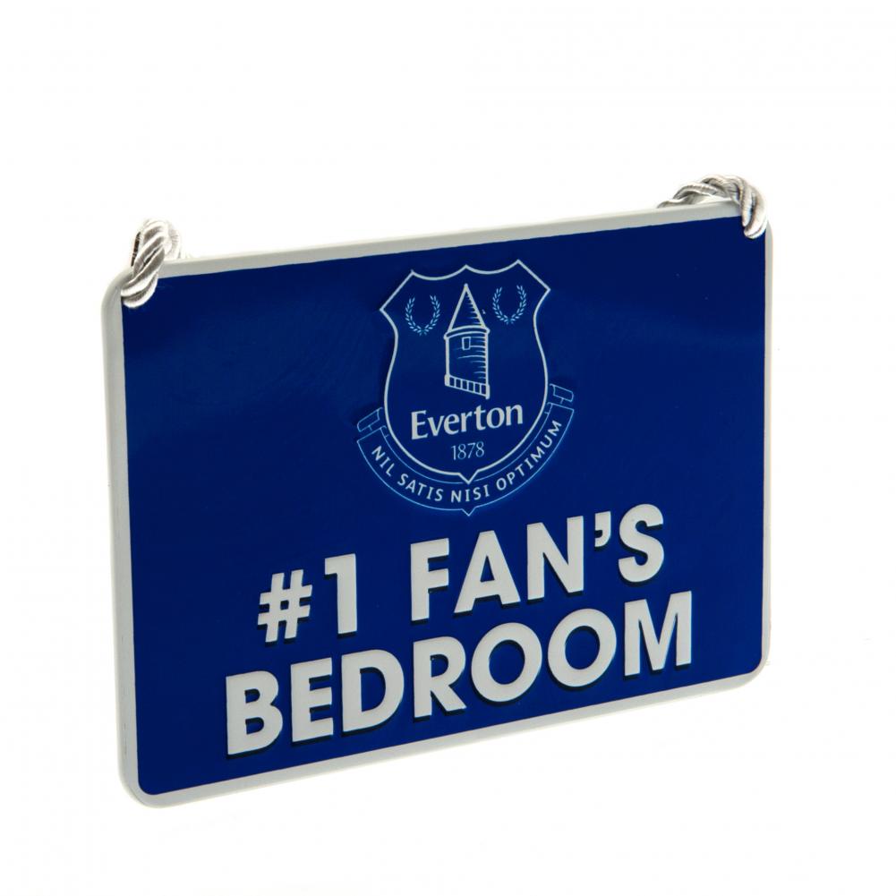 View Everton FC Bedroom Sign No1 Fan information