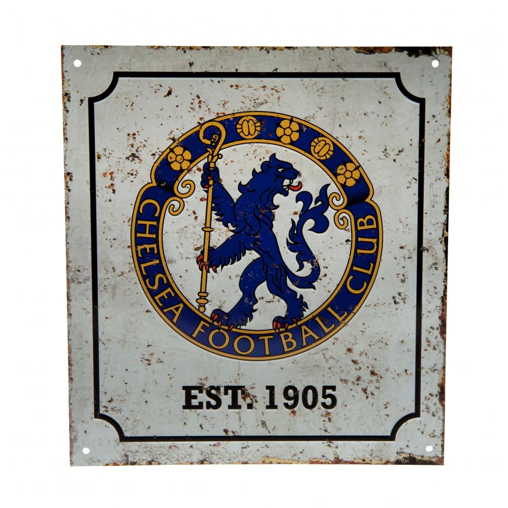 View Chelsea FC Retro Logo Sign information