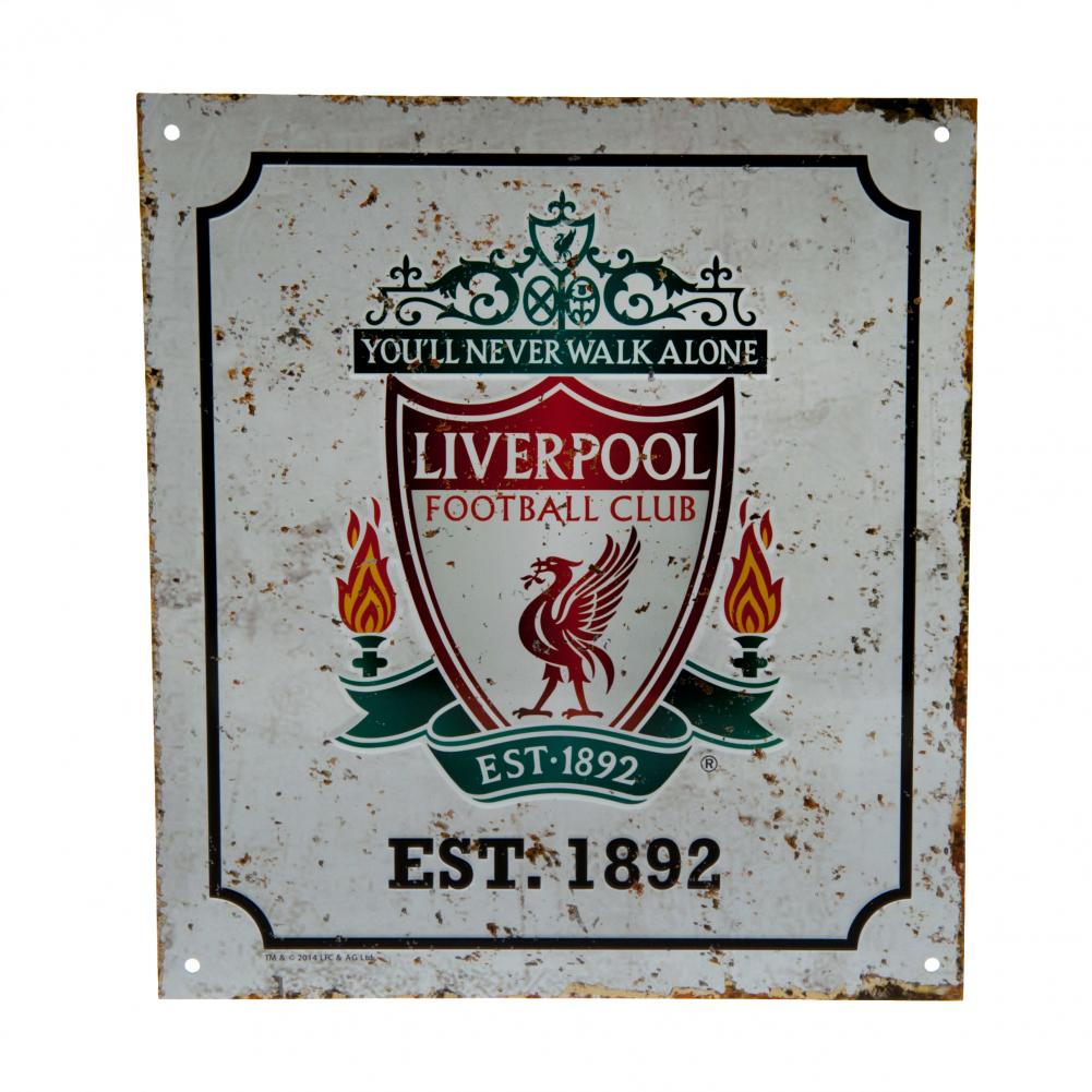 View Liverpool FC Retro Logo Sign information