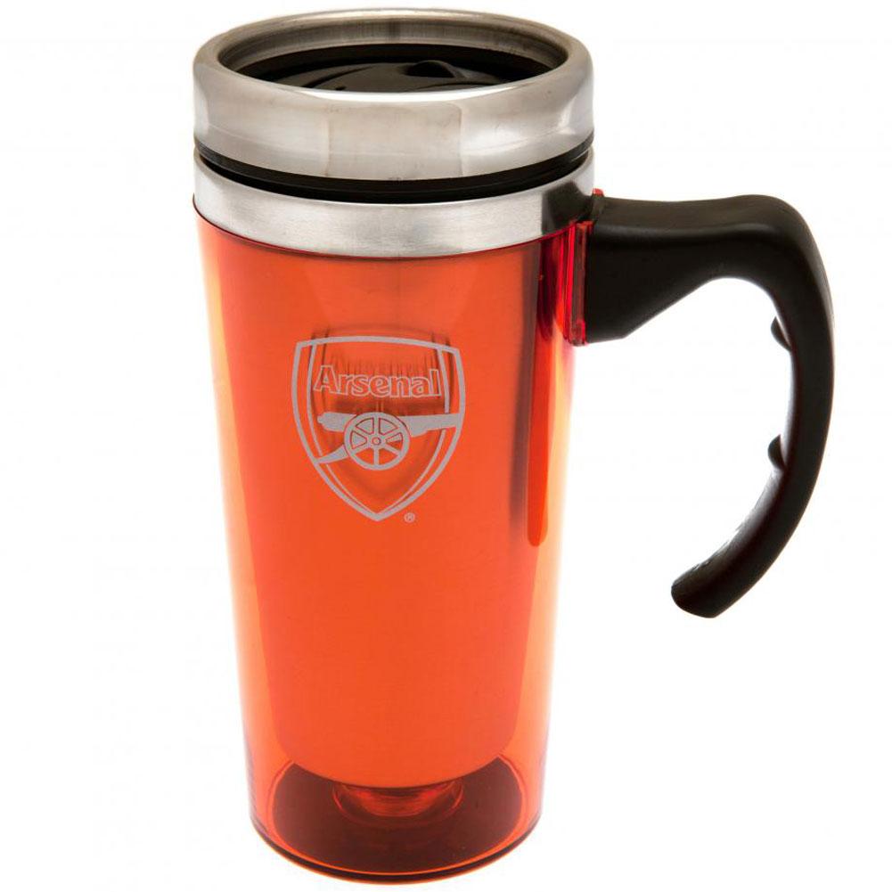 View Arsenal FC Handled Travel Mug information