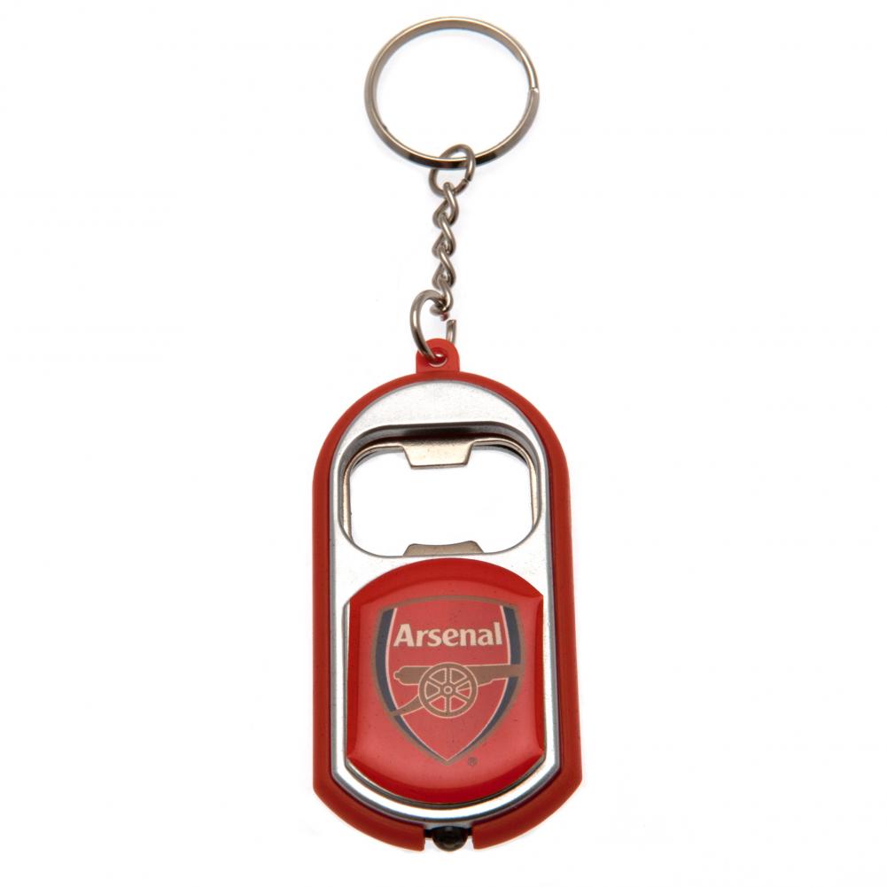 View Arsenal FC Keyring Torch Bottle Opener information