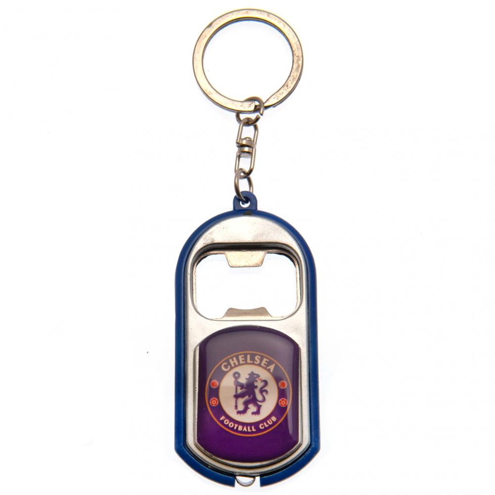 View Chelsea FC Keyring Torch Bottle Opener information