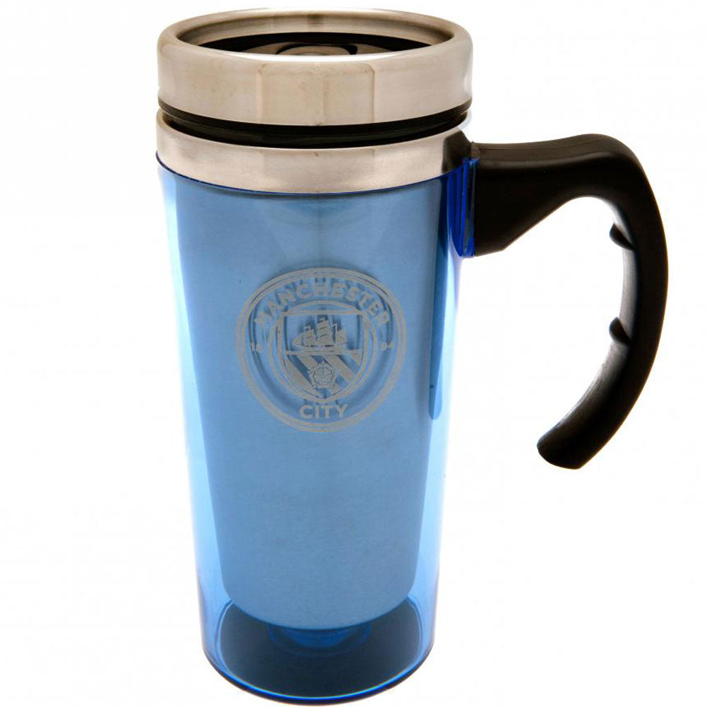 View Manchester City FC Handled Travel Mug information