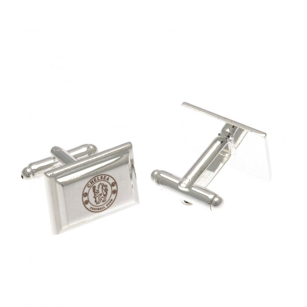 View Chelsea FC Silver Plated Cufflinks information
