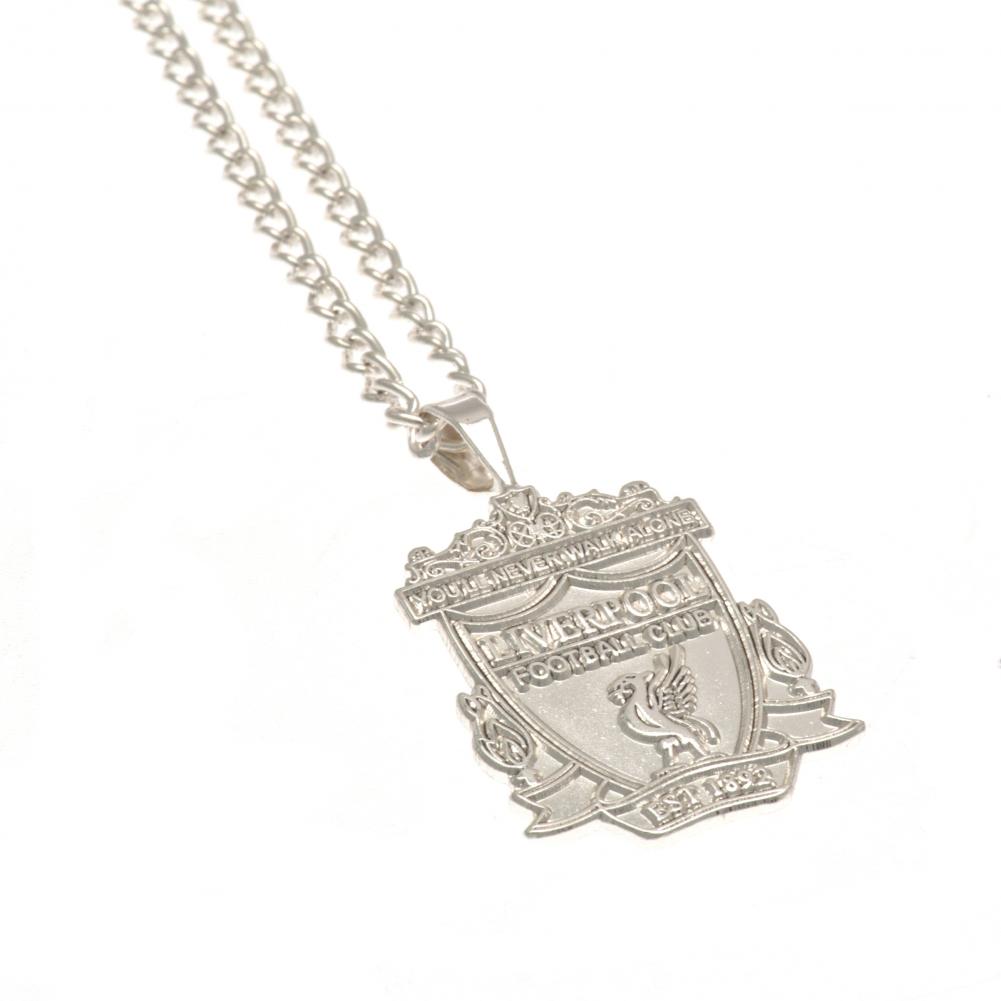 View Liverpool FC Silver Plated Pendant Chain XL information