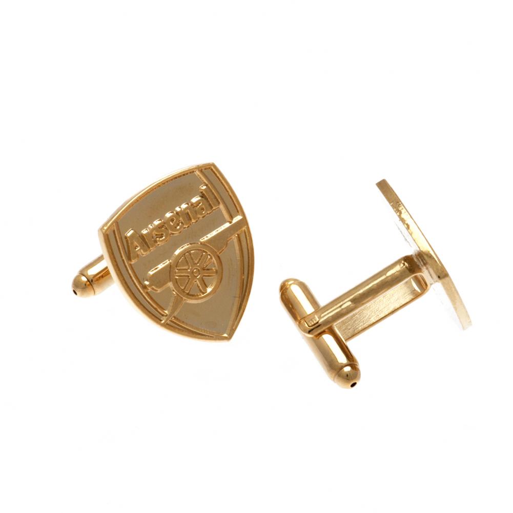 View Arsenal FC Gold Plated Cufflinks information